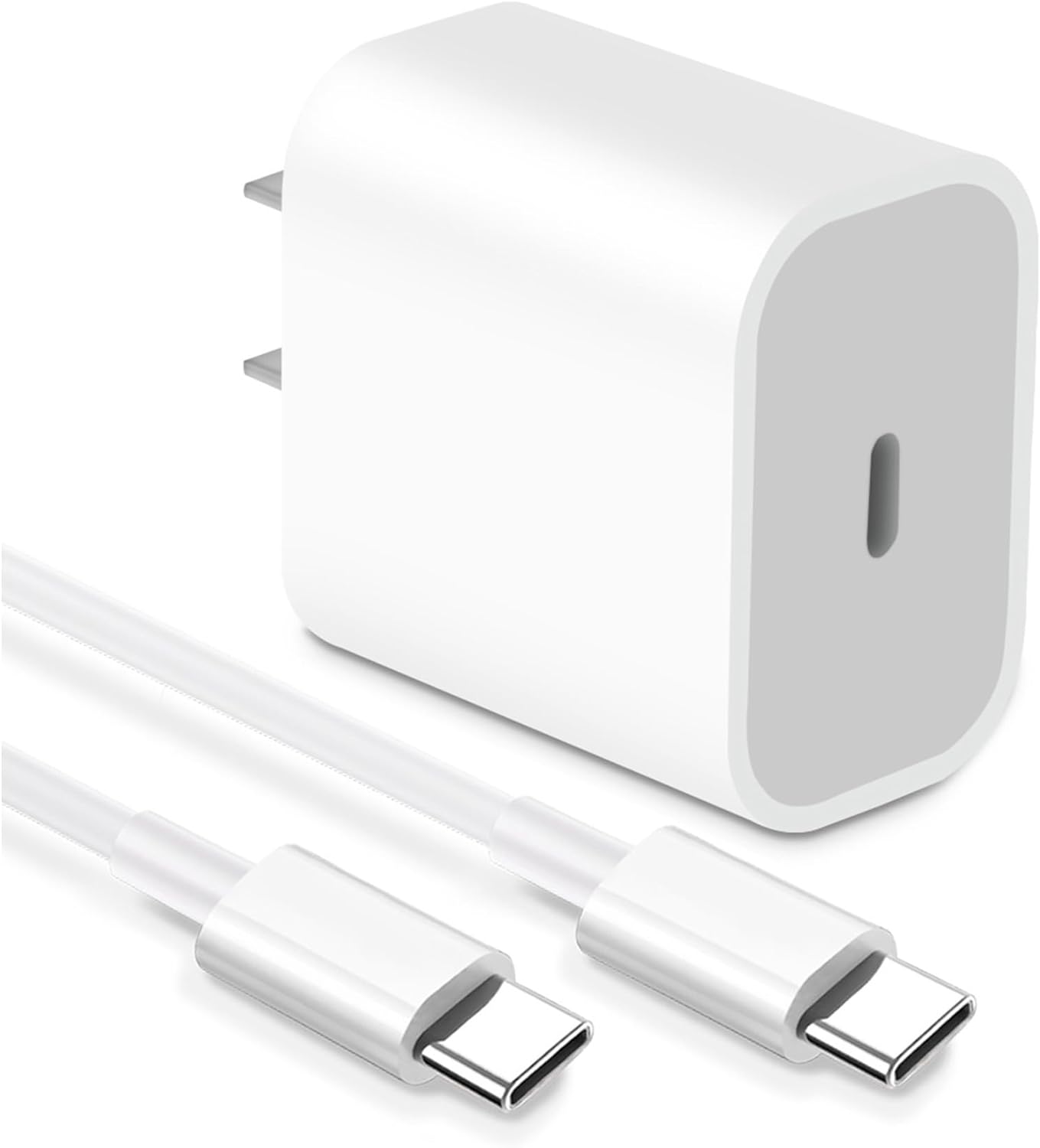 (35 W) Adaptateur secteur à charge rapide USB-C Chargeur mural et câble USB-C vers Lightning/USB-C (35 W) Adaptateur secteur à charge rapide USB-C Chargeur mural et câble USB-C vers Lightning/USB-C